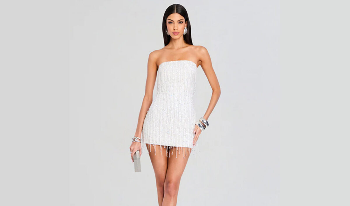 what to wear to hilary duff lucky me tour: retrofête heather sequin star dress