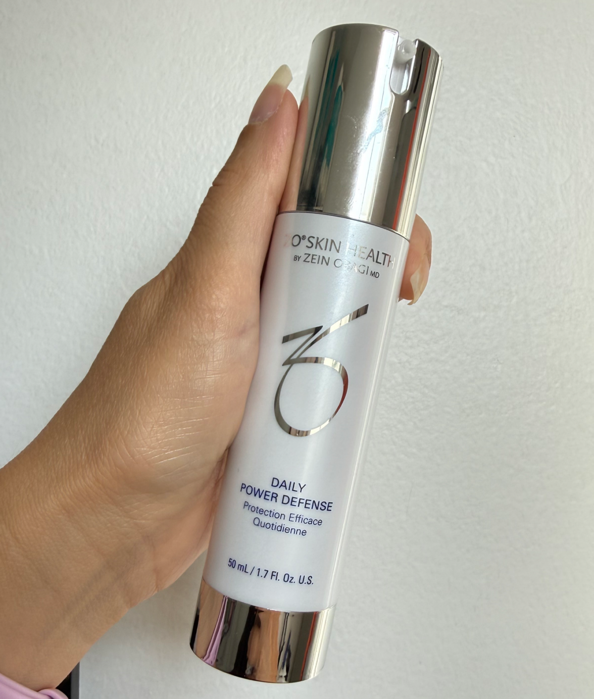 ZO Skin Health Routine Review: Original photo of ZO Skin Health daily defense serum