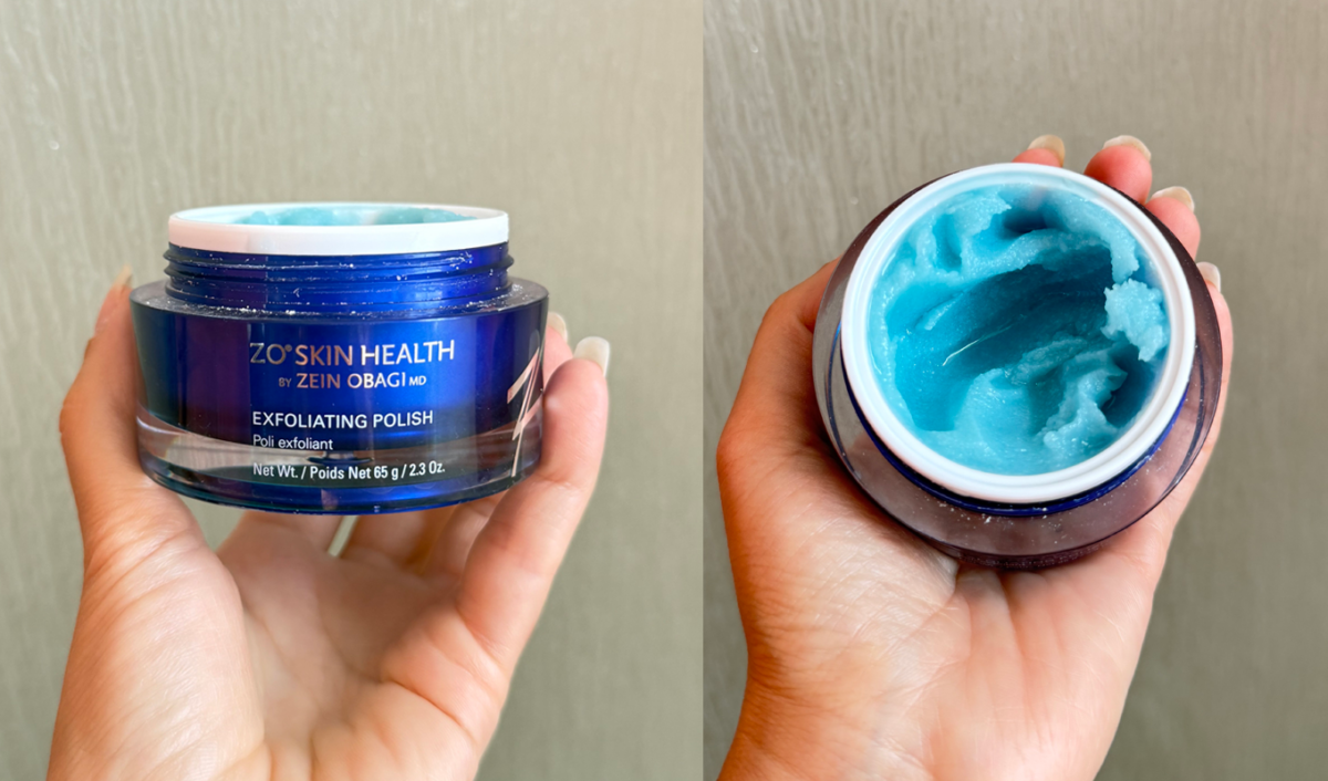ZO Skin Health Routine Review: Original photo of ZO Skin Health exfoliating polish