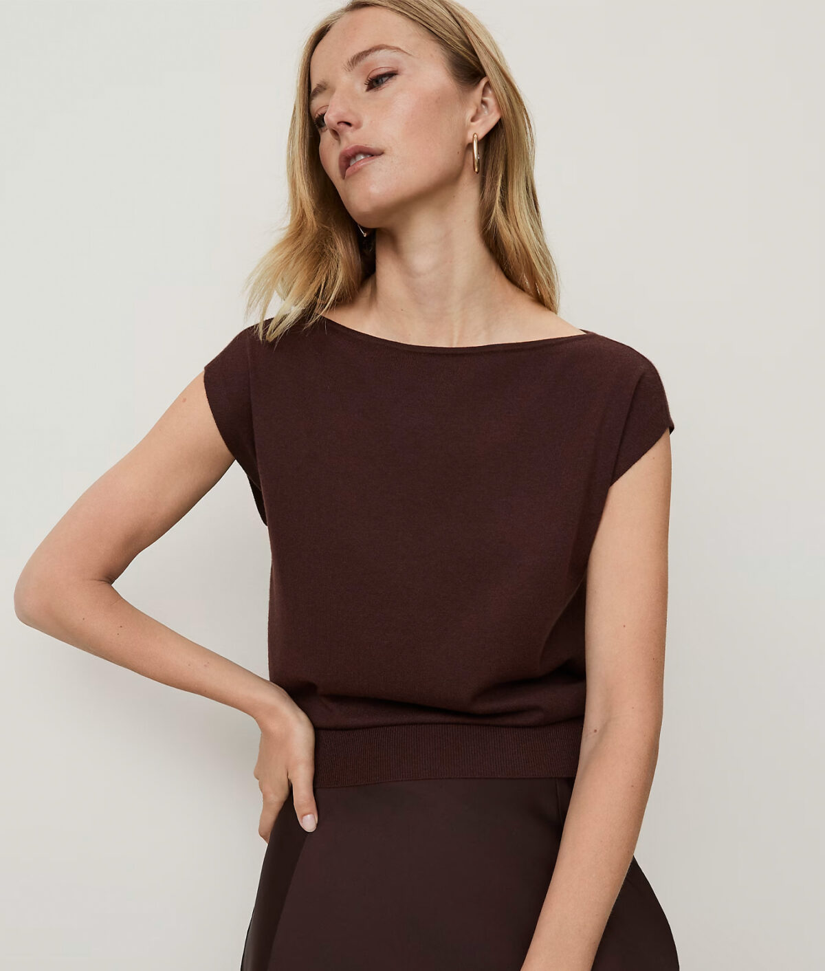 The Ann Taylor Boatneck Sweater.