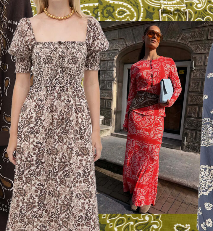 Fall 2026 Bandana Paisley Print Trend