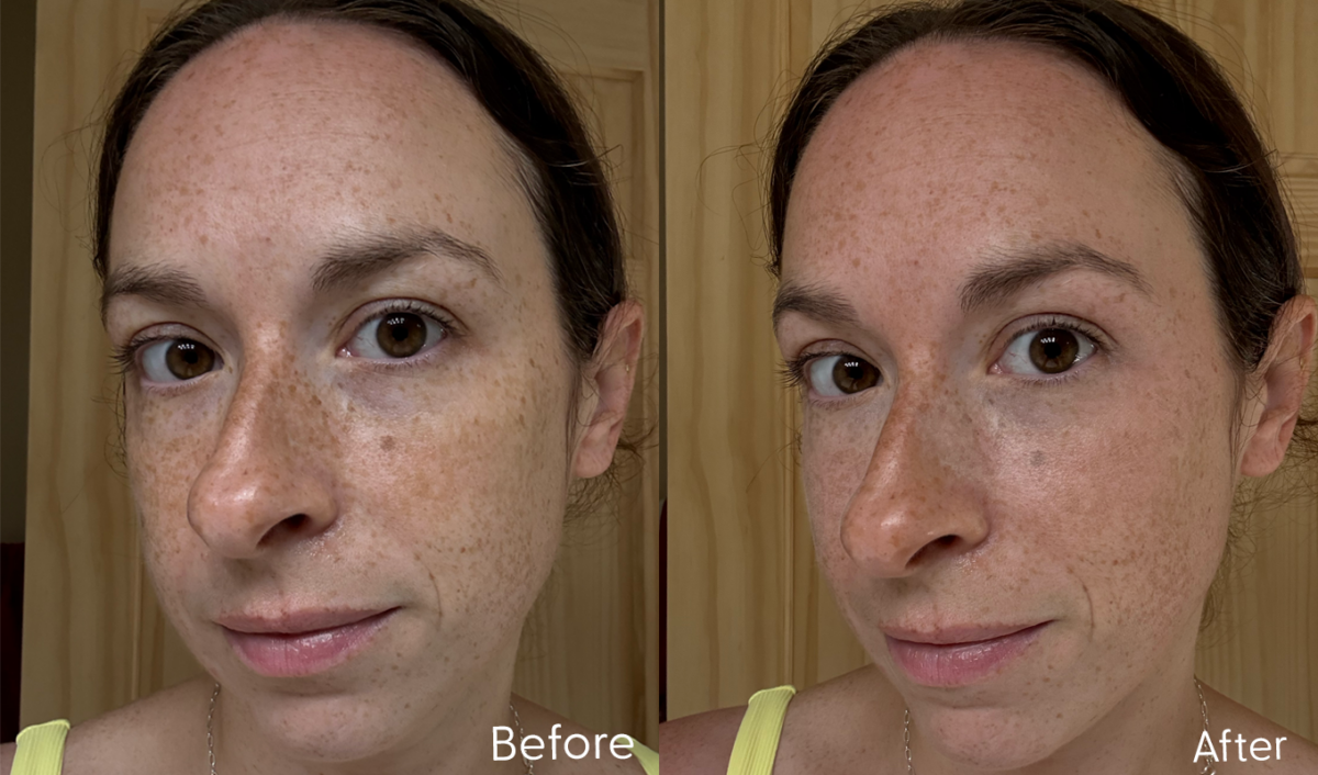 Colorescience Total Eye Cream SPF Review 2026: Before and after photos, original photos of Natalie LaBarbera