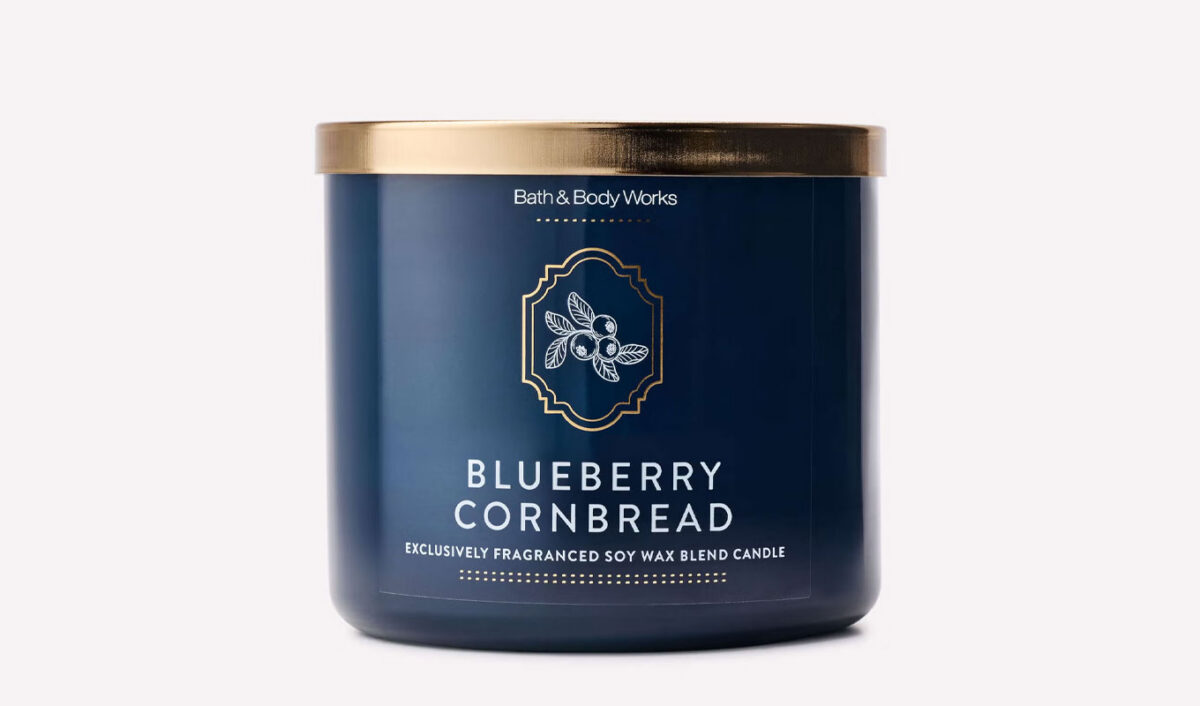 best bath & body works: blueberry cornbread
