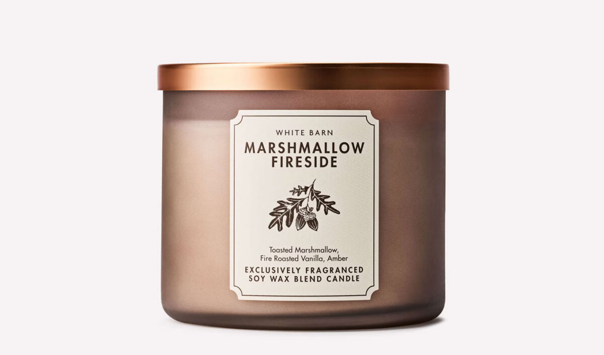 best bath & body works fall candles: marshmallow fireside