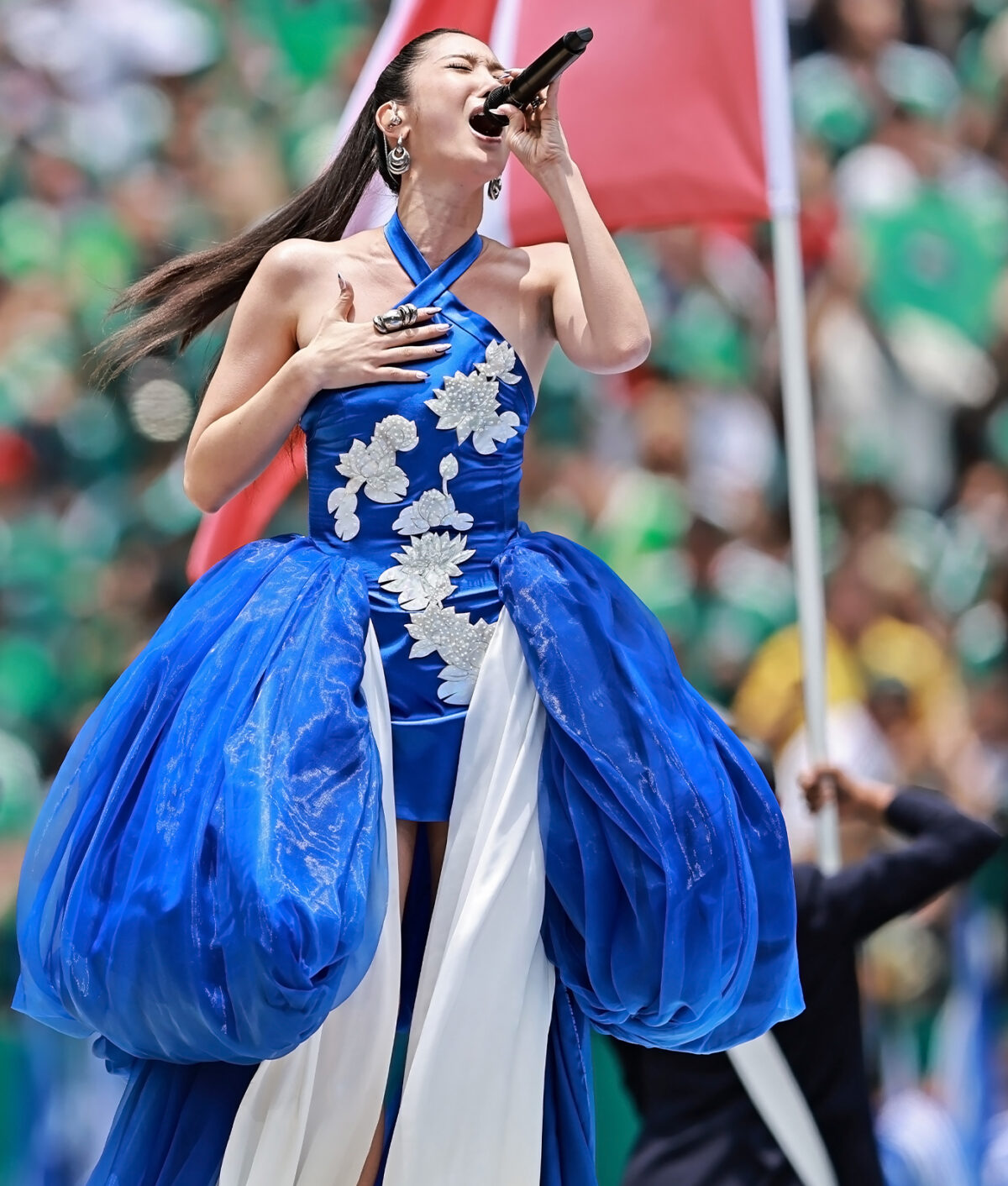 best dressed celebs summer sports 2026: ejae world cup