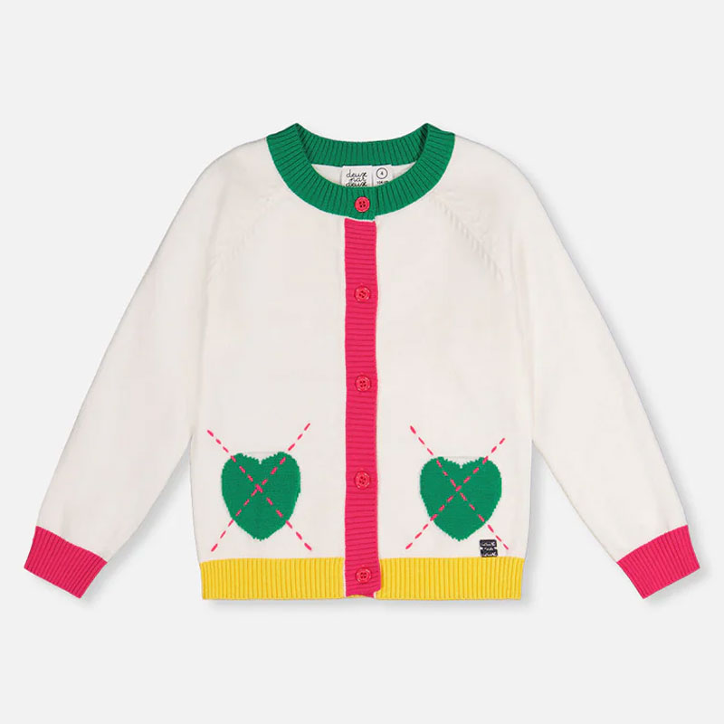 best kids clothing stores deux par deux knitted cardigan