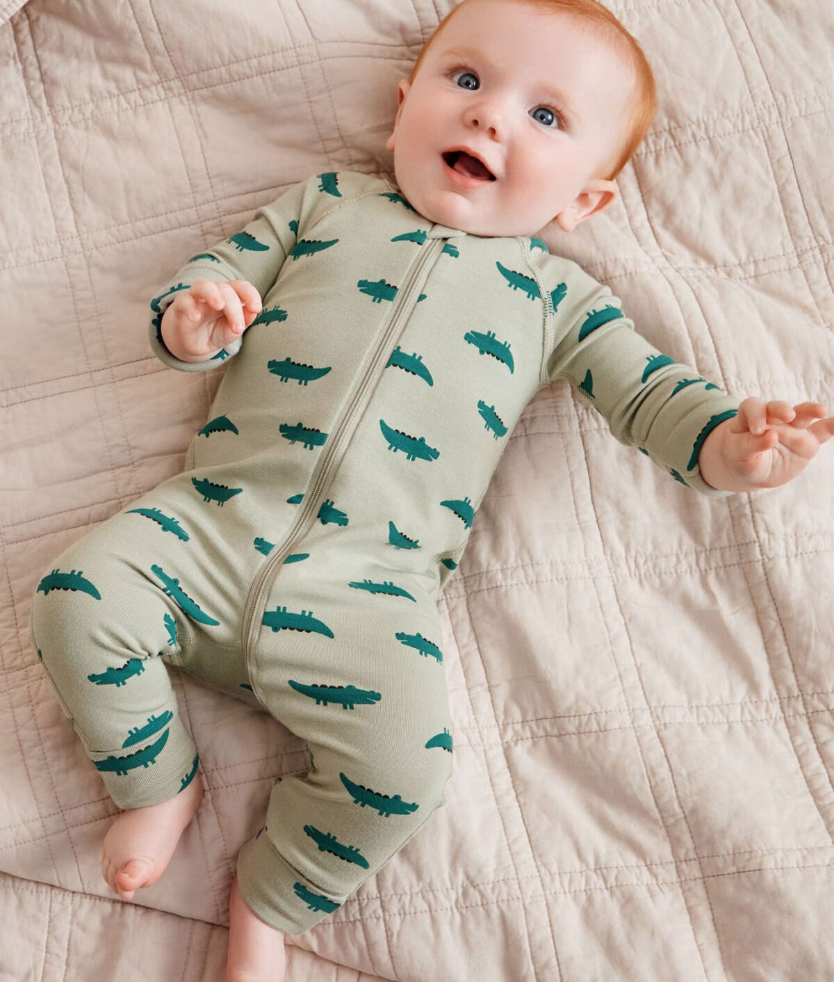best sleep ever awards 2026: hanna andersson soft stretch alligator print sleeper