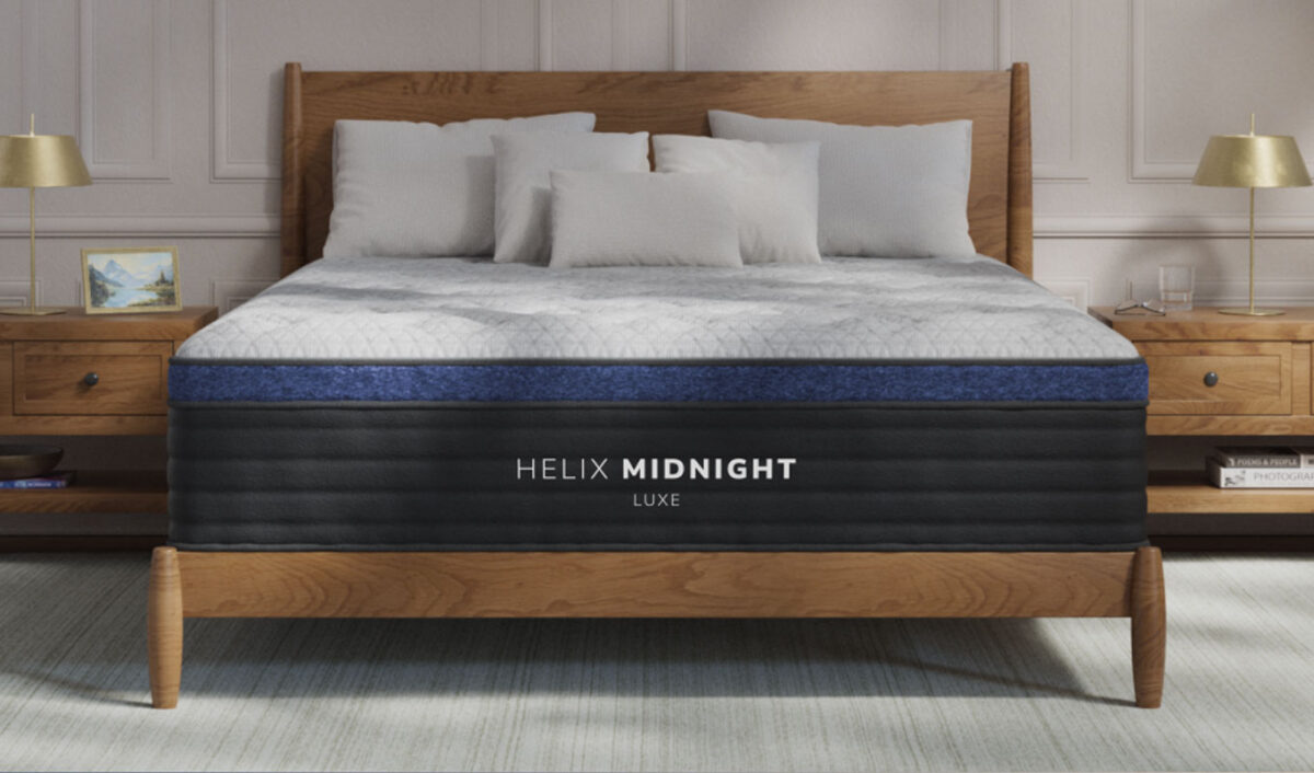 best sleep ever awards 2026: helix midnight luxe mattress