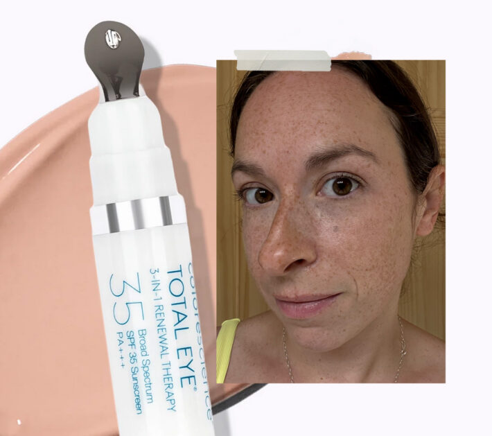 Colorescience Total Eye Cream SPF Review 2026: Original photo of Natalie LaBarbera