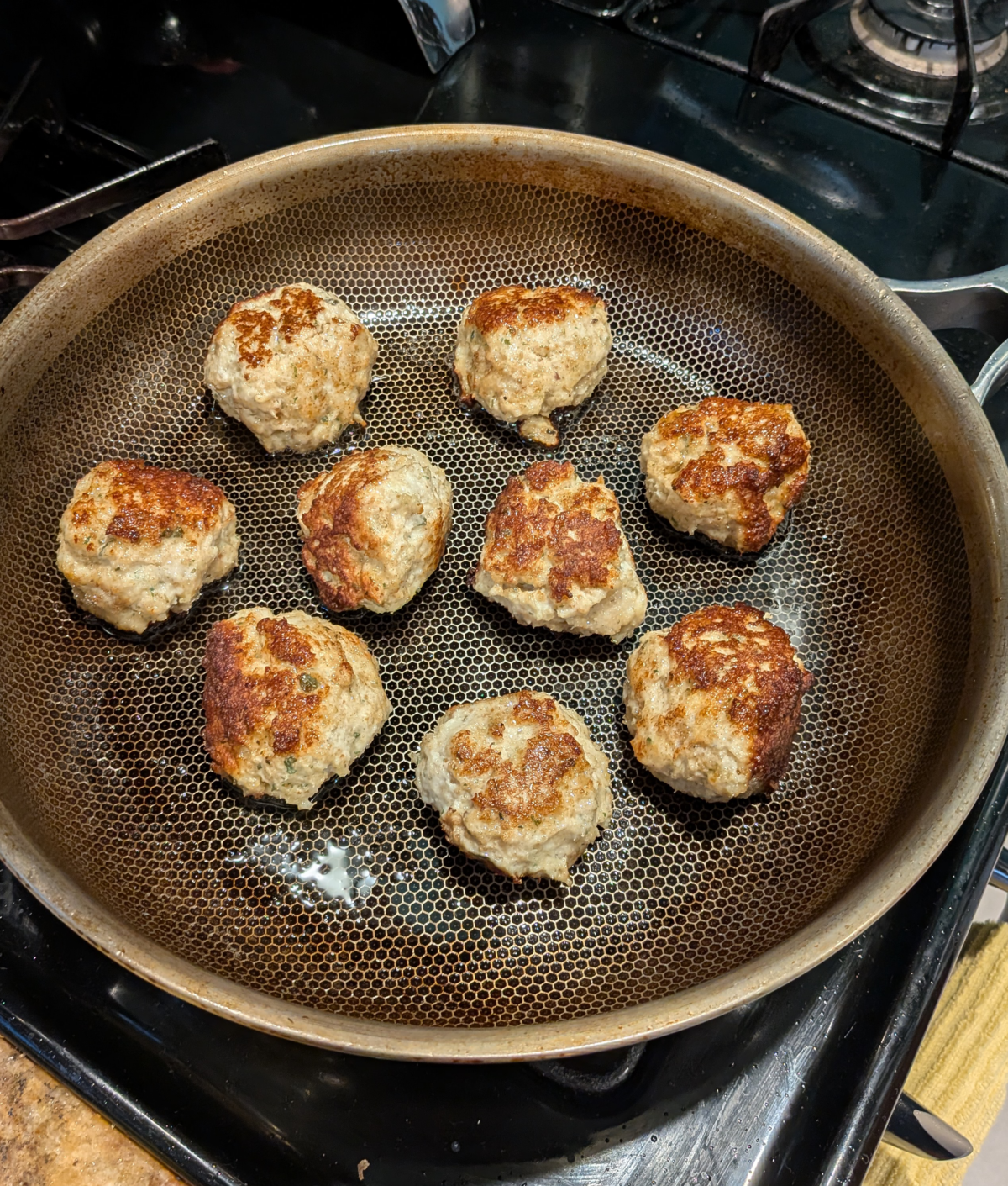 hailey bieber's chicken meatballs
