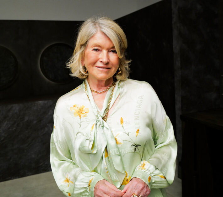 martha stewart rose gold bob