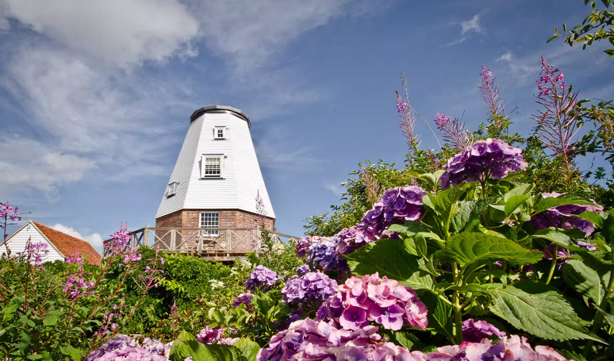 practical magic airbnbs: old smock windmill in kent, england