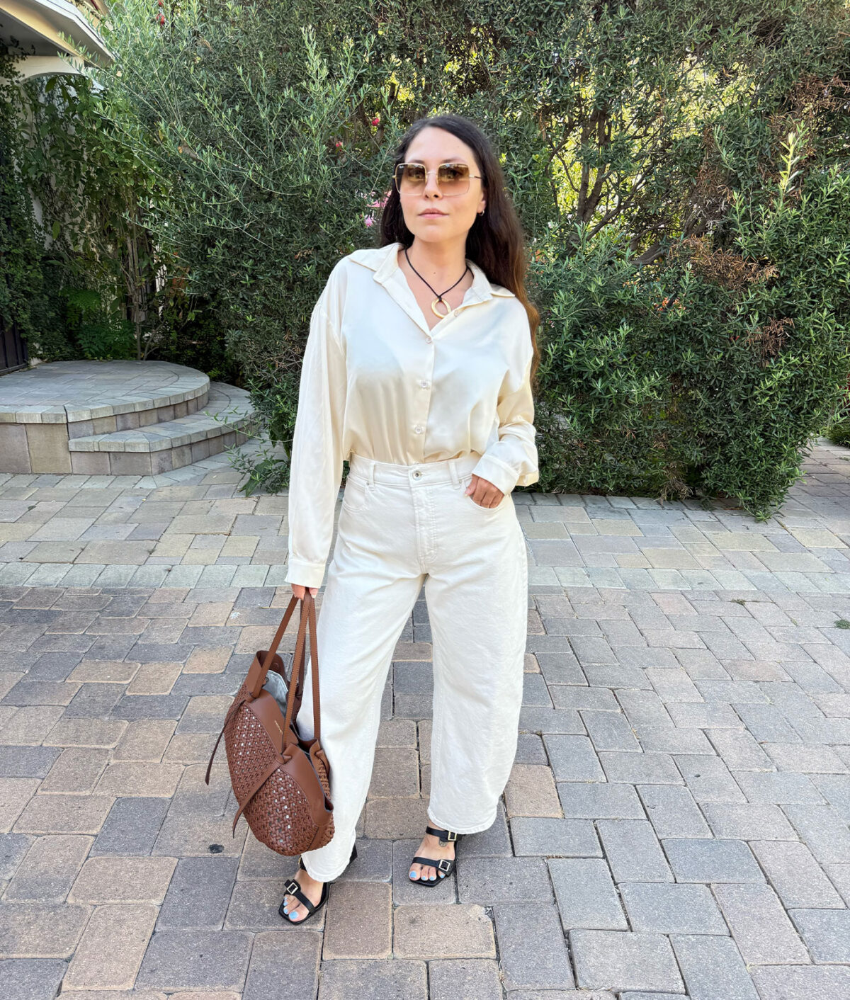 purewow editors favorite jeans: stephanie-maida-everlane-the-way-high-curve