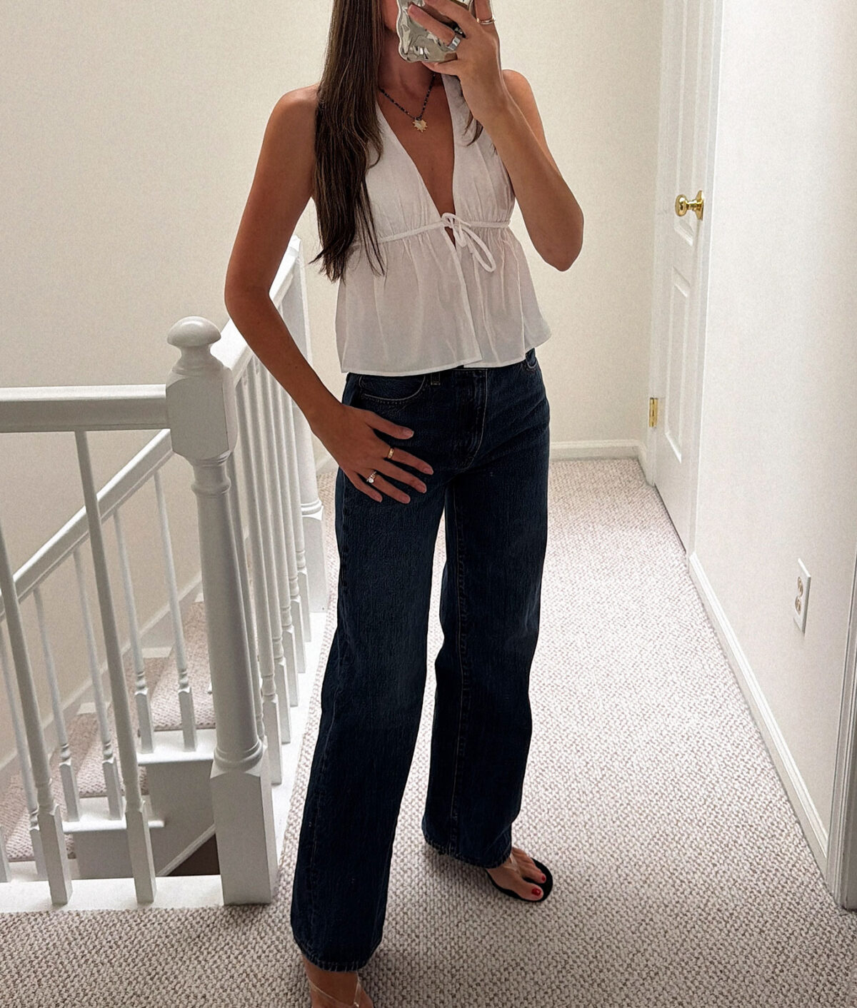 purewow editors favorite jeans: victoria-parrotta-denim-forum-the-farrah.