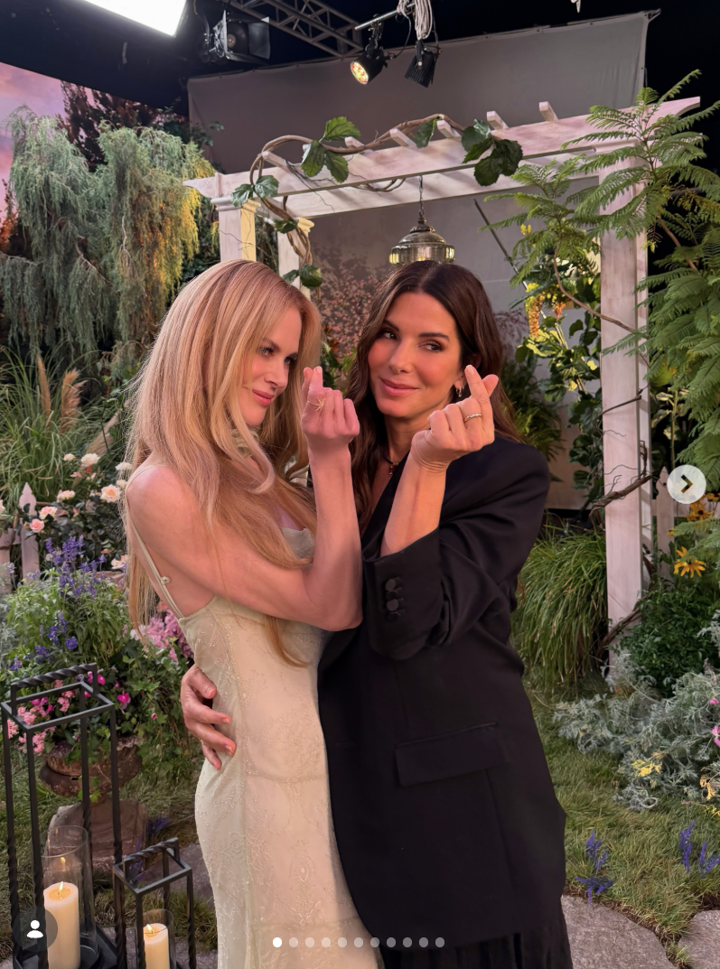 sandra bullock nicole kidman practical magic 2 press tour