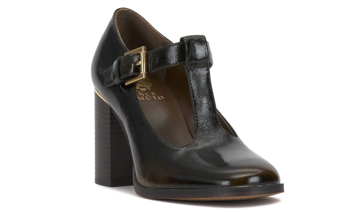 T-Strap Shoe Trend: Vince Camuto chunky T-strap heels