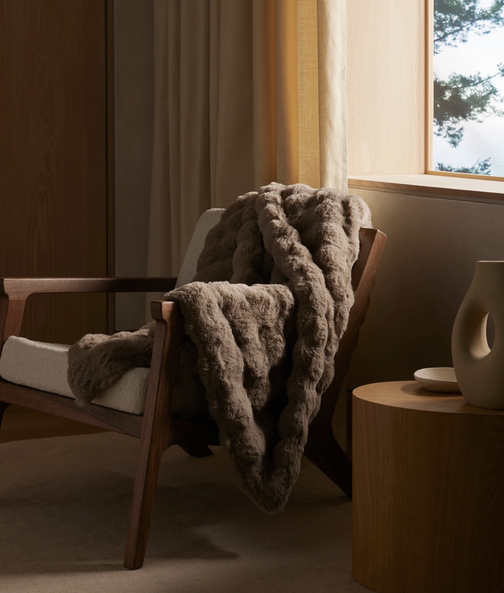 plush throw blanket