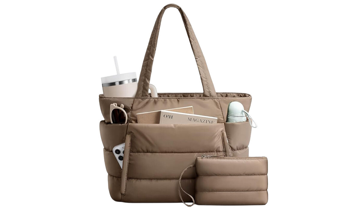 The Bagstellar Puffer Tote Bag.