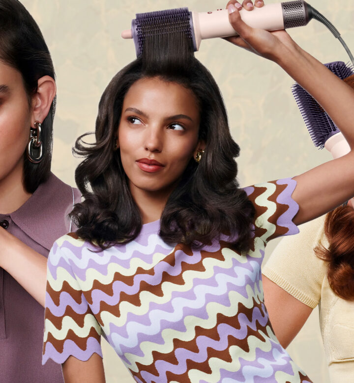 The Dyson Airsmooth Styling Dryer Brush.
