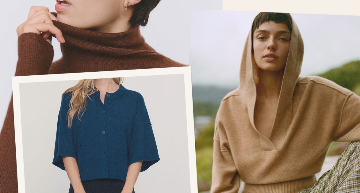 Anthropologie's Latest Cashmere Collection Reinvents the Classic Knit—Here Are 6 Styles I'm Swooning Over