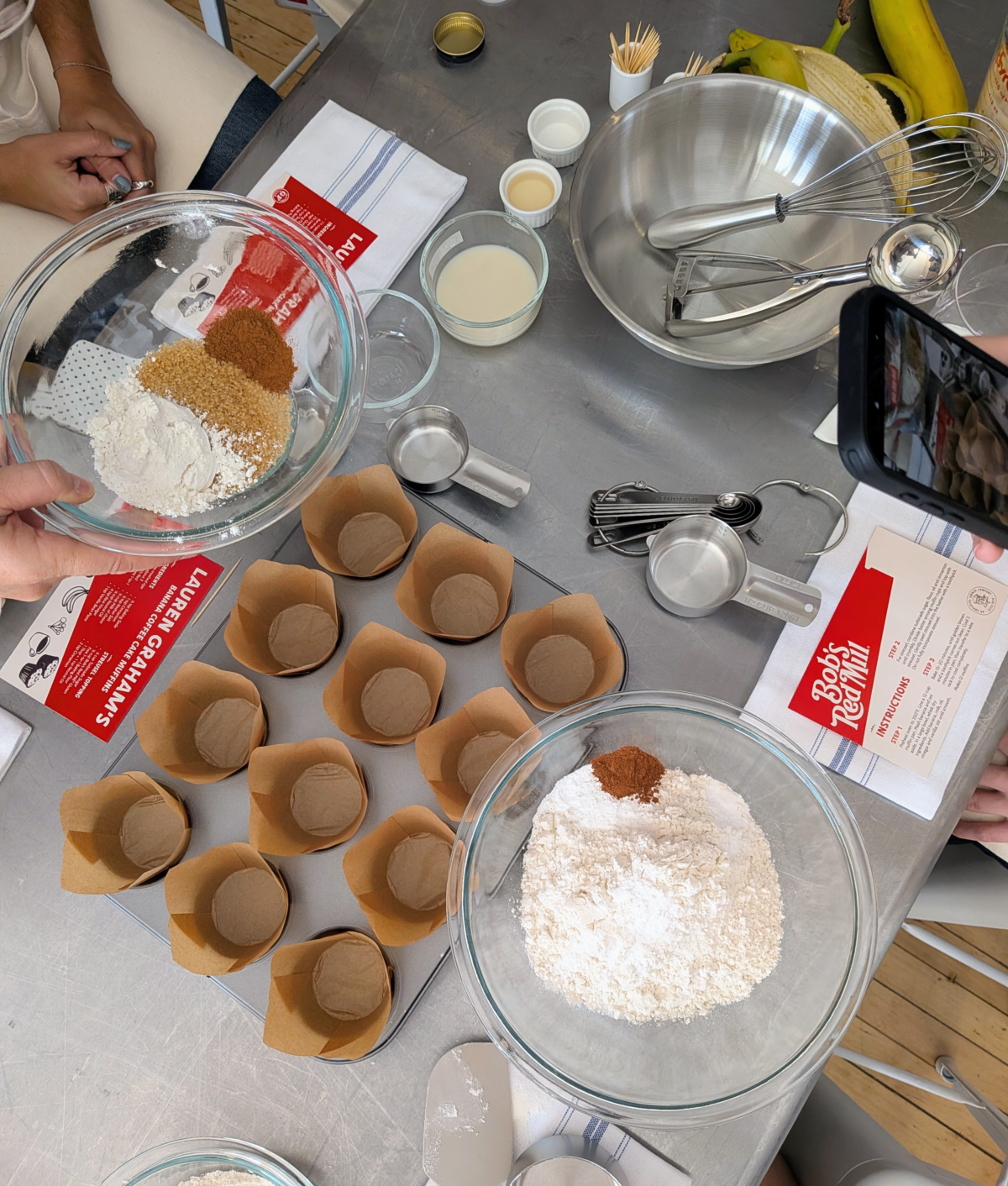 muffin ingredients