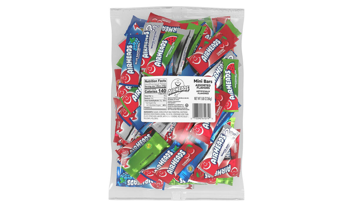 best halloween candy: airheads