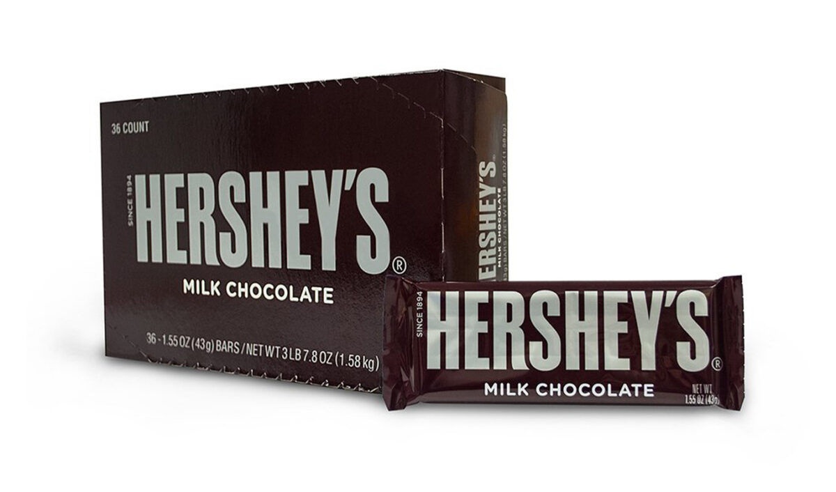 best halloween candy: hersheys bar