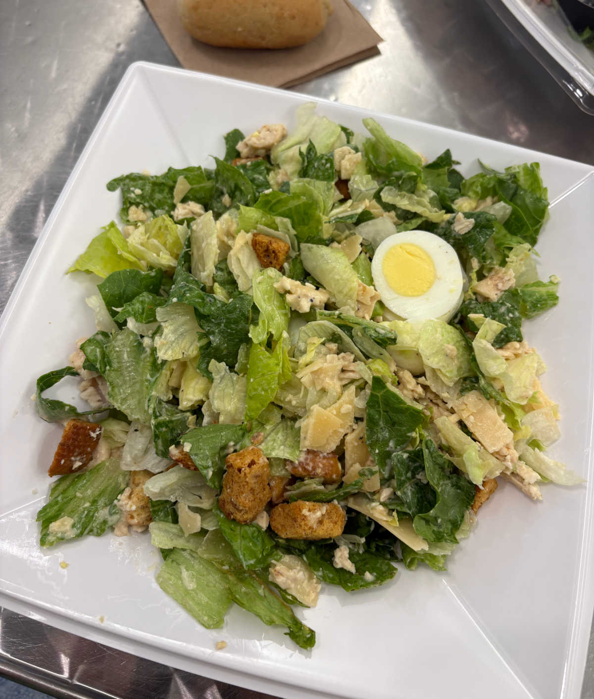 saladworks salad with egg