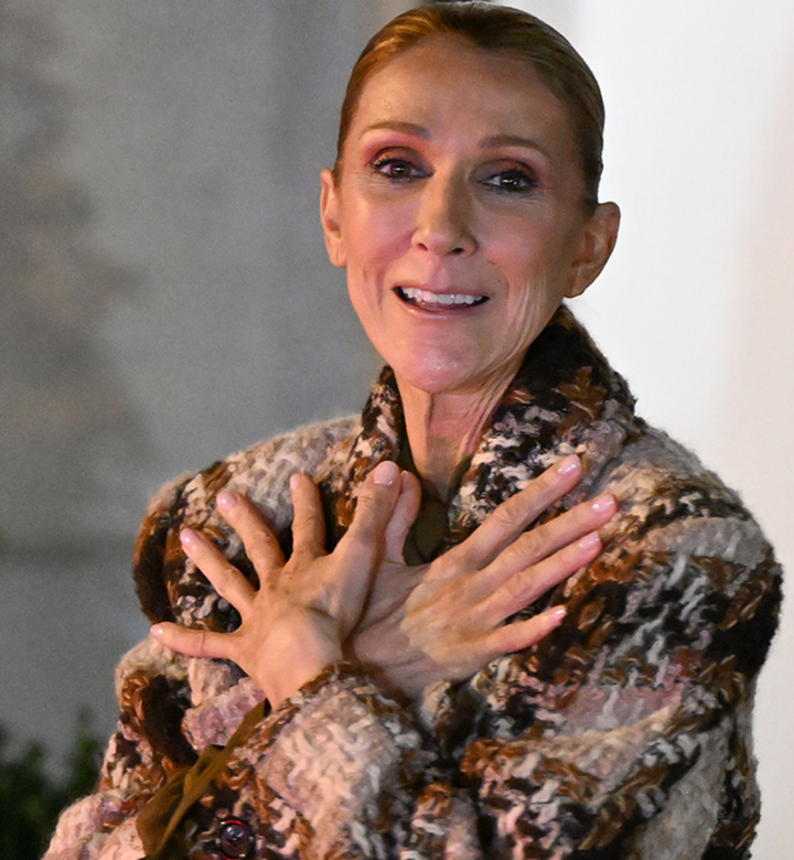 celine dion cries paris concert
