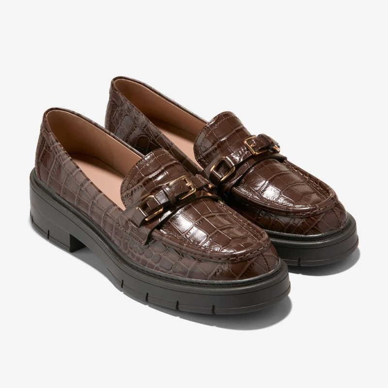 fall capsule wardrobe cole haan fenella loafers
