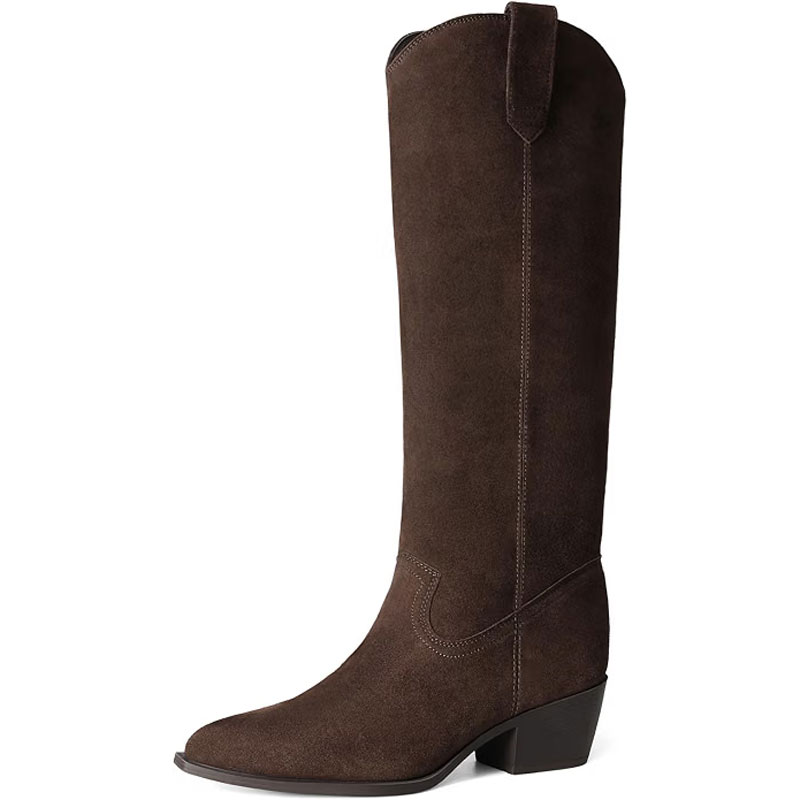 fall capsule wardrobe dream pairs suede tall boot