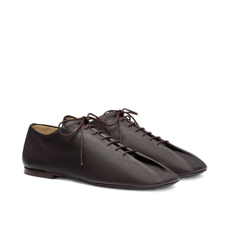 fall shoe trends lemaire leather derby shoes