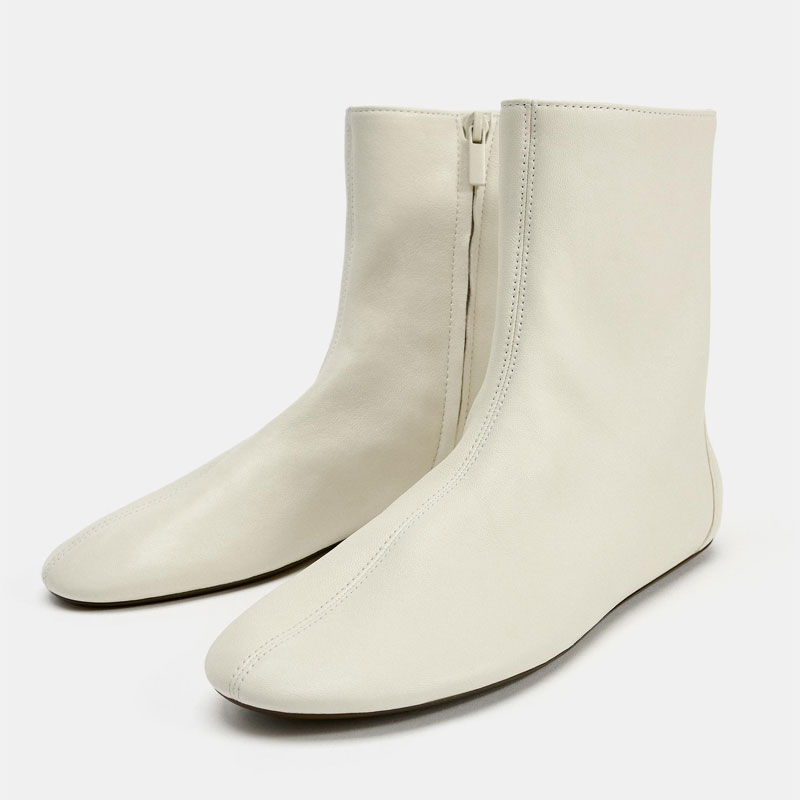 fall shoe trends zara soft leather boots