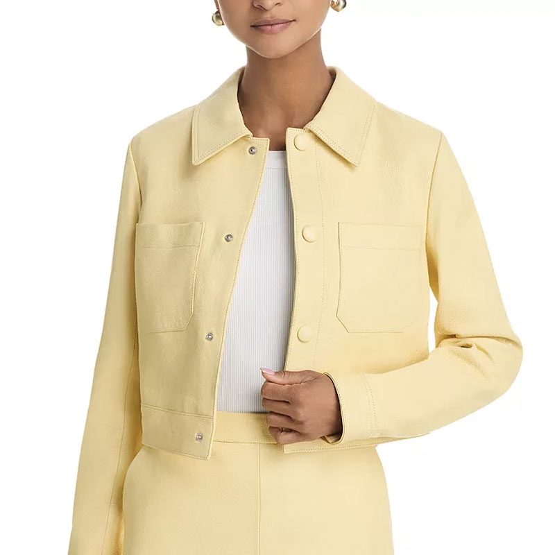frame butter yellow jacket