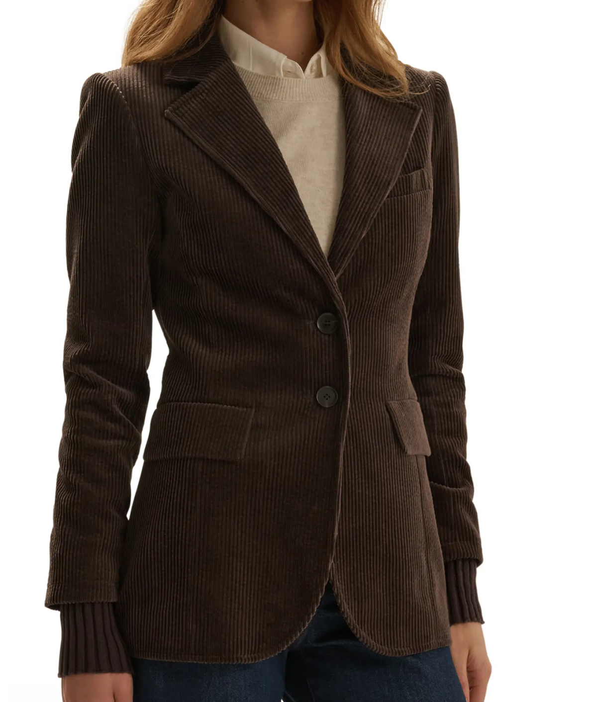 meg ryan fall style brown cord blazer 1200x1412