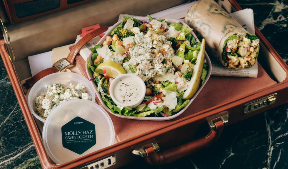 sweetgreen x molly baz salad
