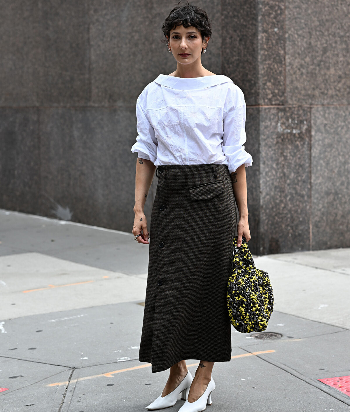 new york fashion week trends 2026 Long Pencil Skirts 1200x1412