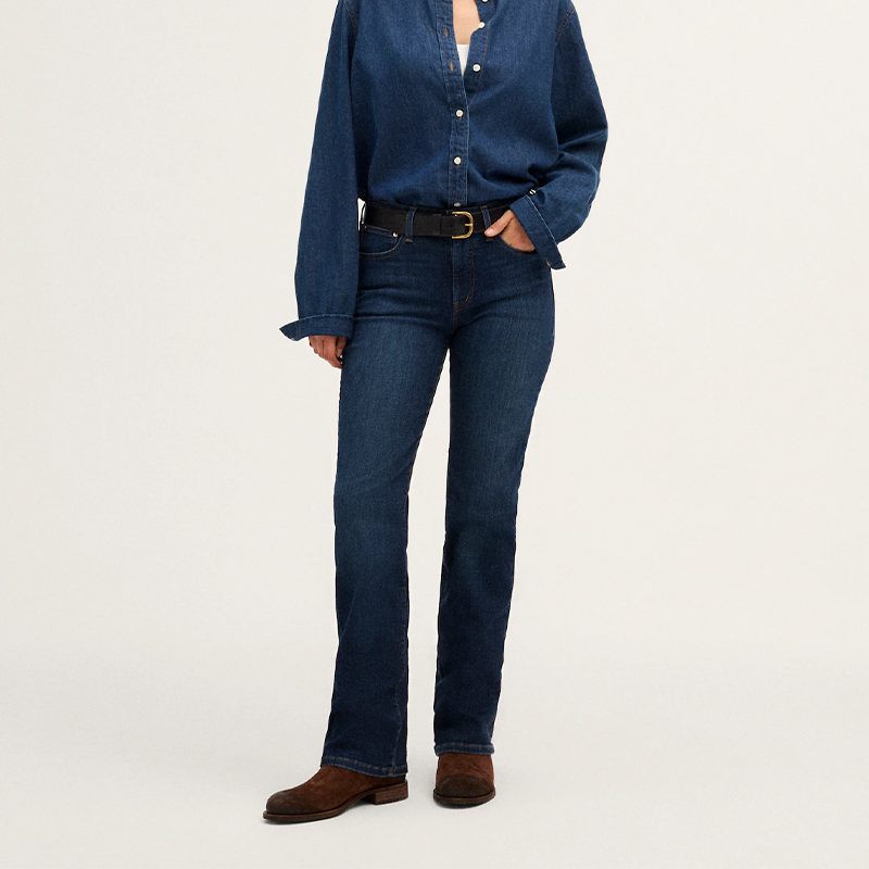 new york fashion week trends 2026 Madewell The Curvy Straight Jean
