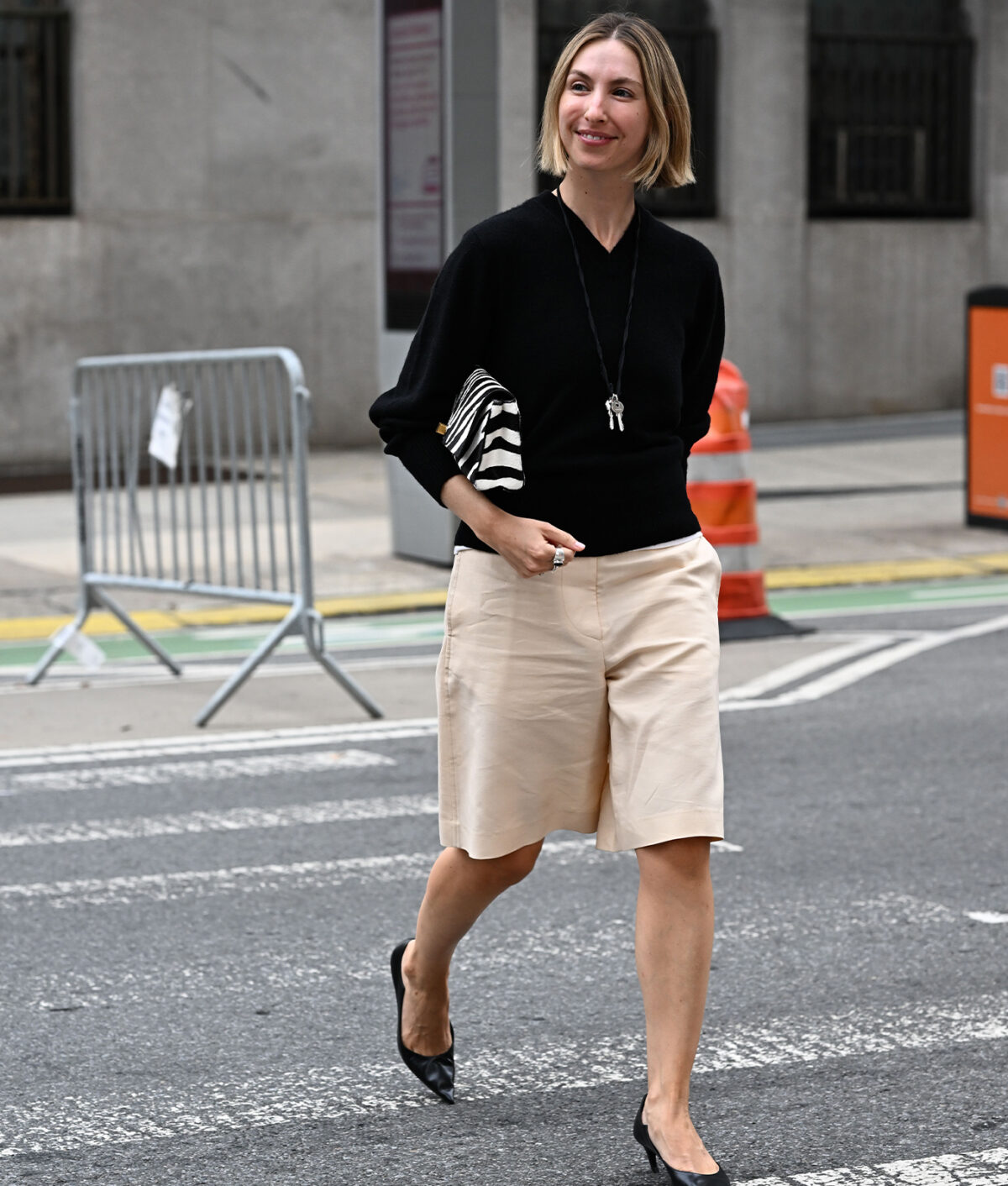 new york fashion week trends 2026: bermuda shorts