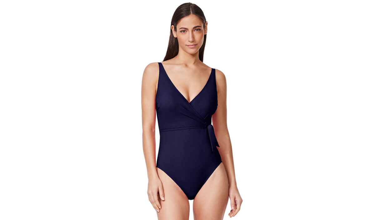 The The Profile by Gottex Tutti Frutti Surplice One-Piece.