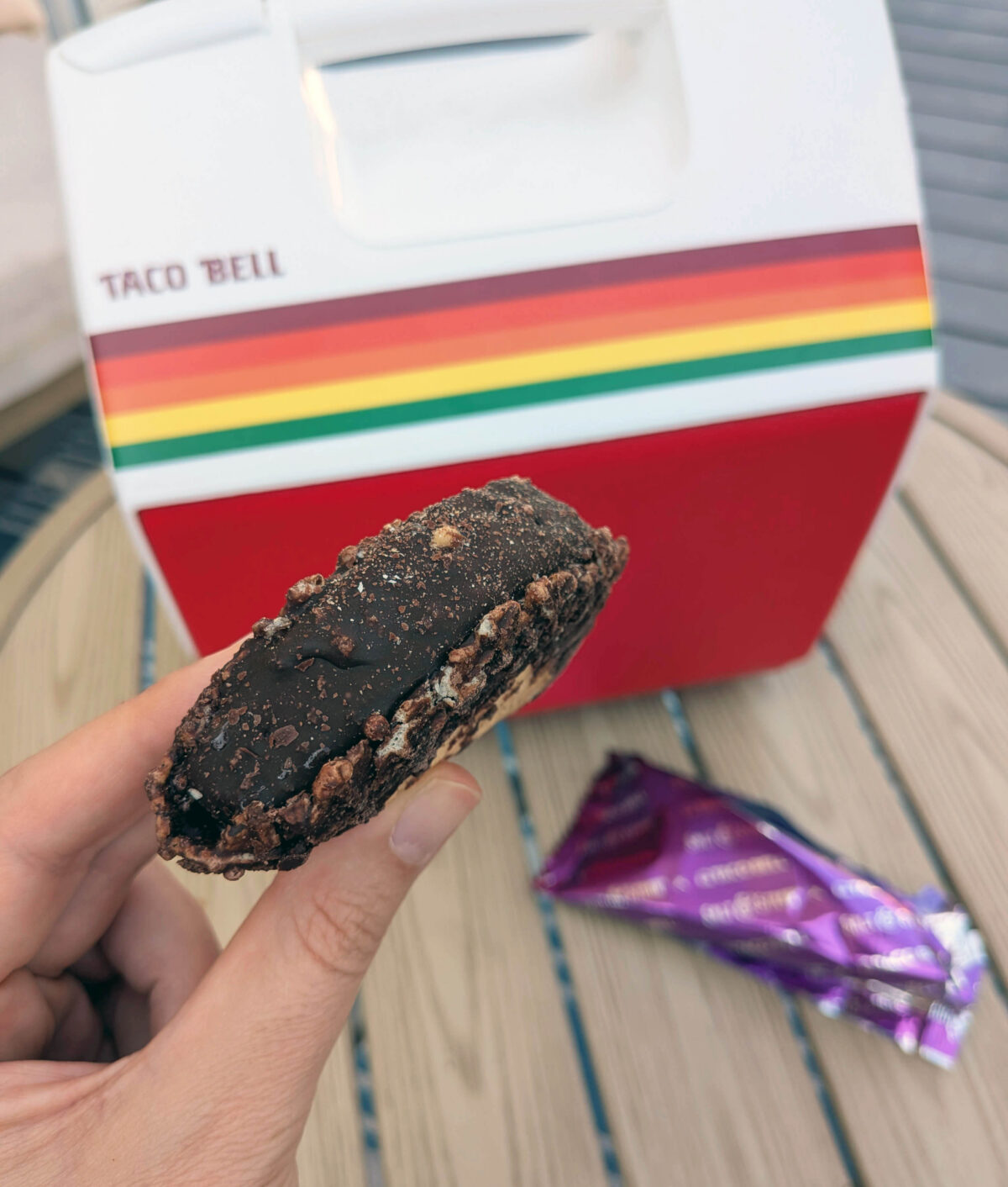 taco bell ice cream taco