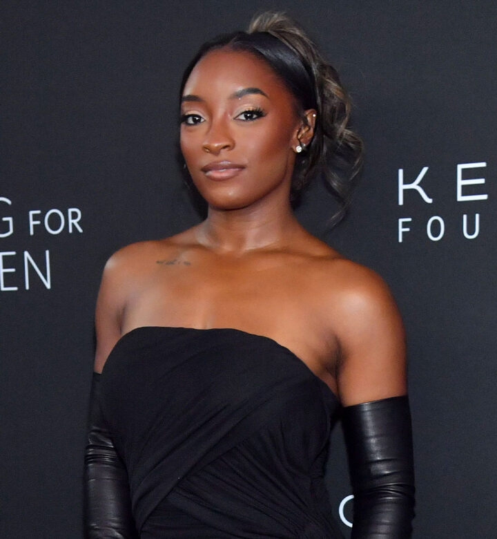 simone biles fringe stiletto boots