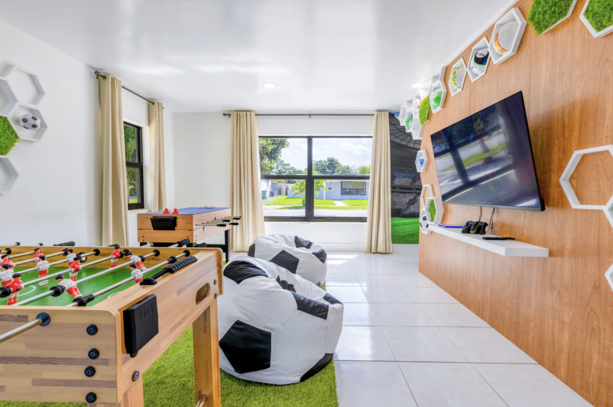 lionel messi-inspired home