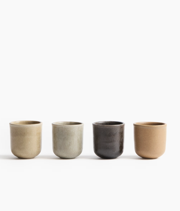 stoneware cups