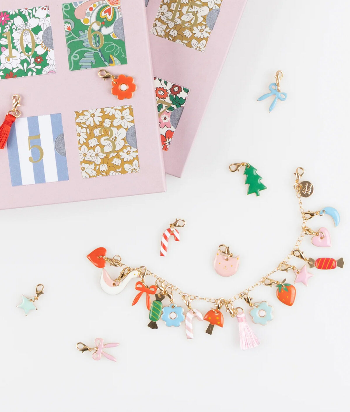 best advent calendars: meri meri x liberty charm bracelet advent calendar