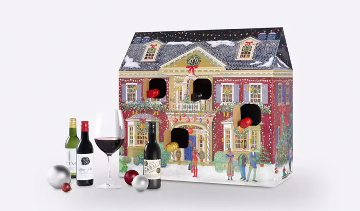 best advent calendars: Omaha Steaks Home For the Holidays Wine Advent Calendar