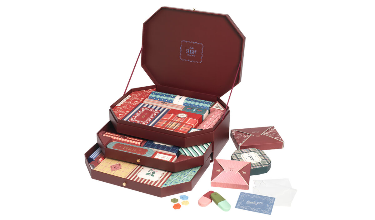 best advent calendars: Papier 24 Day Advent Calendar