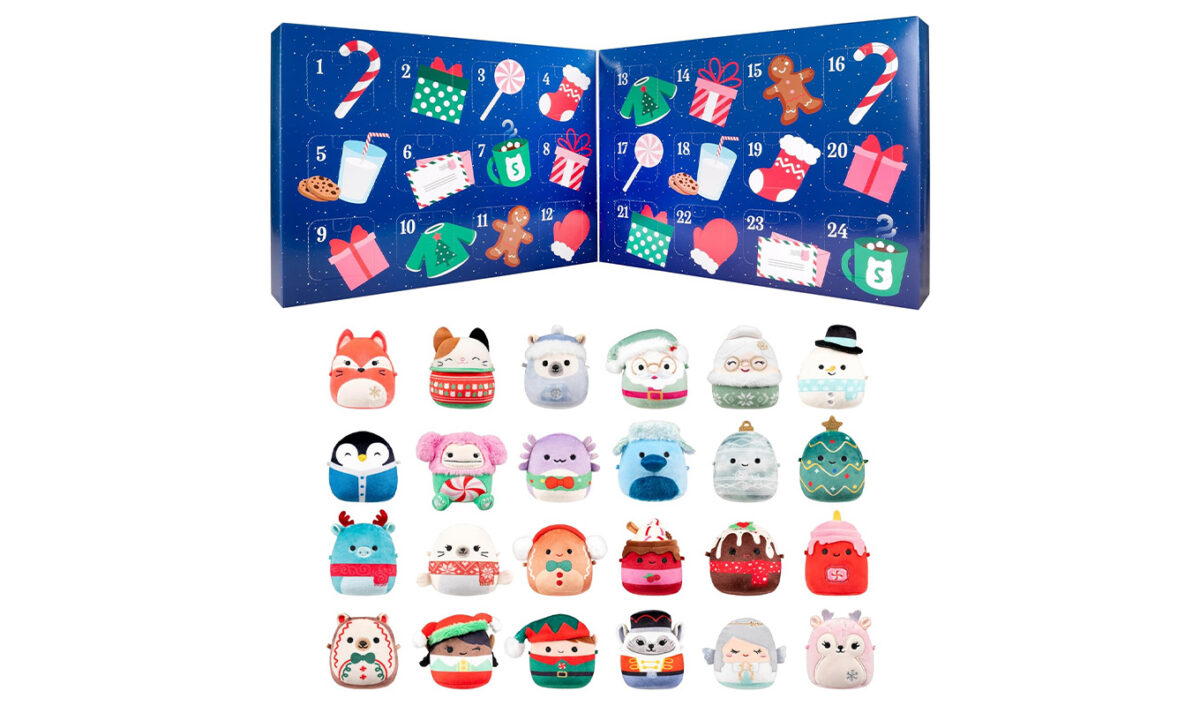 best advent calendars: Squishmallows Micromallows Holiday Plush Advent Calendar