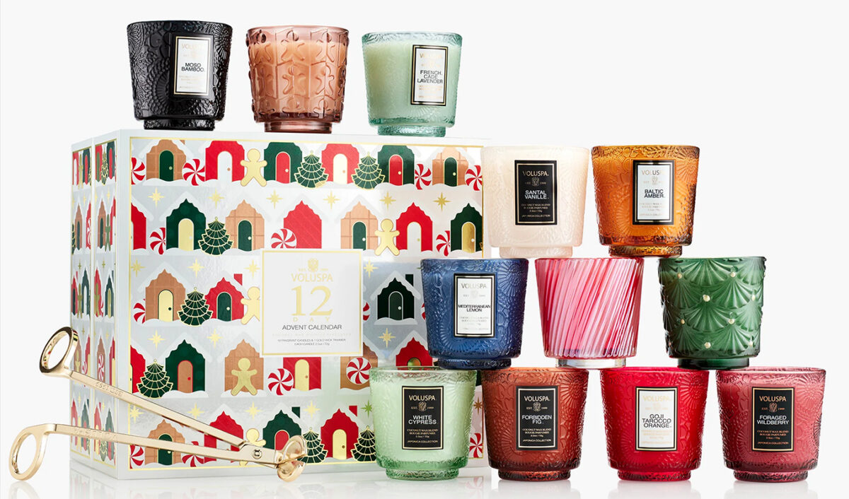 best advent calendars: Voluspa Advent Calendar