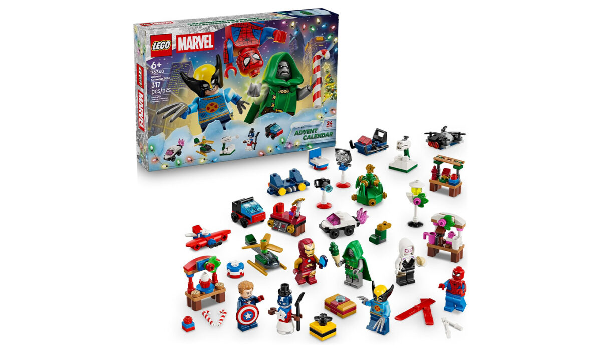 best advent calendars: lego marvel advent calendar